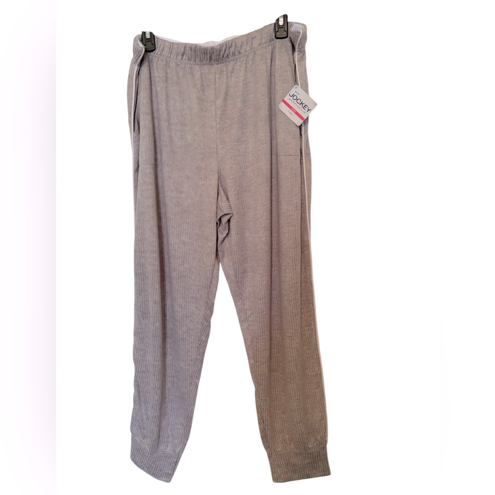 JOCKEY Gray fleece Sleep Joggers Size XLarge   *NEW *